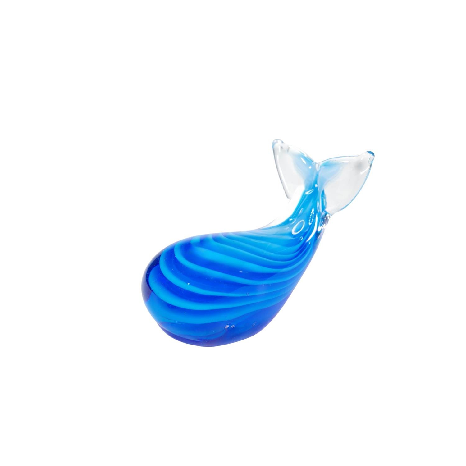 ZIBO HANDBLOWN ART GLASS - BLUE WHALE | ZIBO GLASS, WHALES, HAND MADE ...